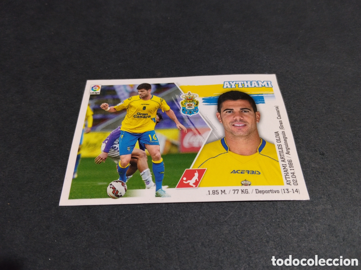Figurine di Calcio: Cromo futbol 2015-16 Aythami, UD las Palmas