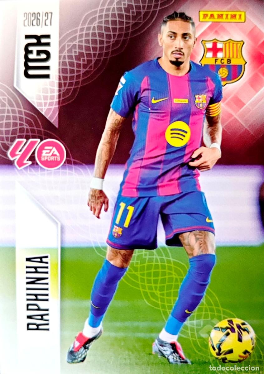 Cromos de f&uacute;tbol: 88 Raphinha - FC Barcelona - PANINI Megacracks MGK 2026 2027 26 27