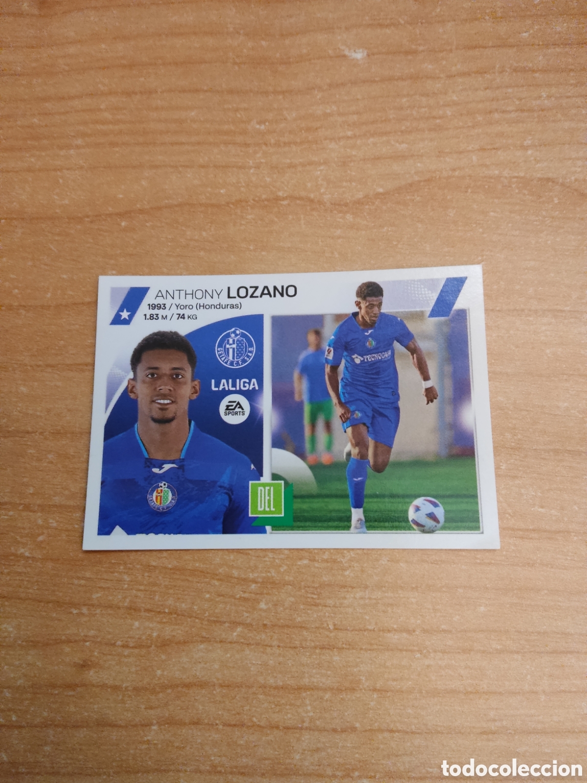 Cromos de f&uacute;tbol: 9 LOZANO ULTIMO FICHAJE GETAFE LIGA ESTE 2023 2024