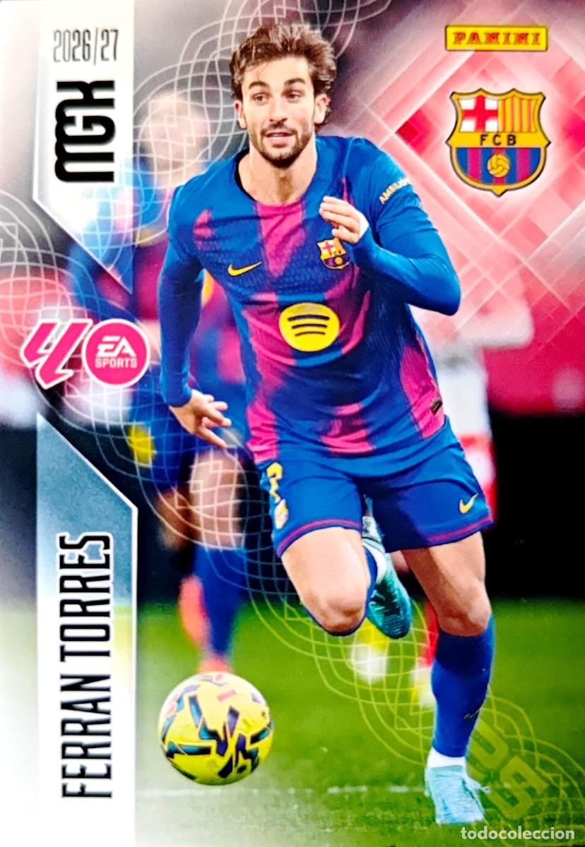 Cromos de f&uacute;tbol: 90 Ferran Torres - FC Barcelona - PANINI Megacracks MGK 2026 2027 26 27