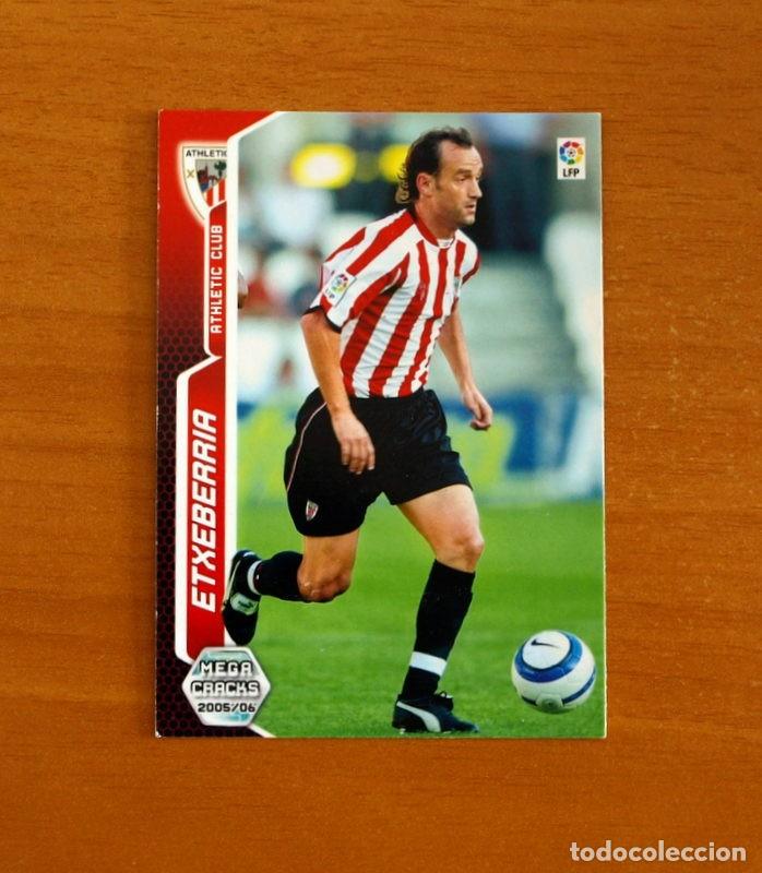 Cromos de f&uacute;tbol: Athletic de Bilbao -N&ordm; 34 Etxeberria -Megacracks Las Fichas Liga 2005-2006-05-06 Mega Cracks Panini