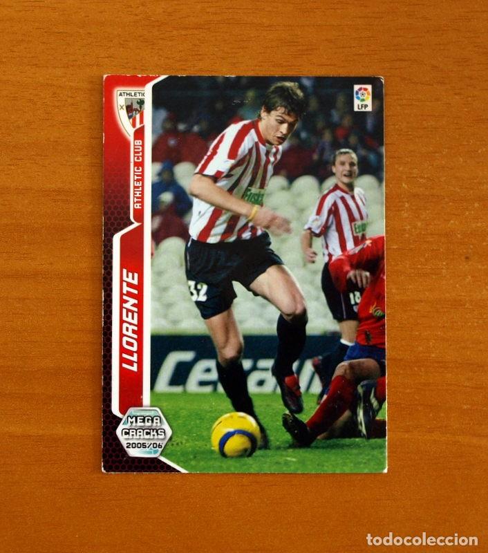 Cromos de f&uacute;tbol: Athletic de Bilbao -N&ordm; 36 Llorente -Megacracks Las Fichas Liga 2005-2006-05-06 Mega Cracks Panini