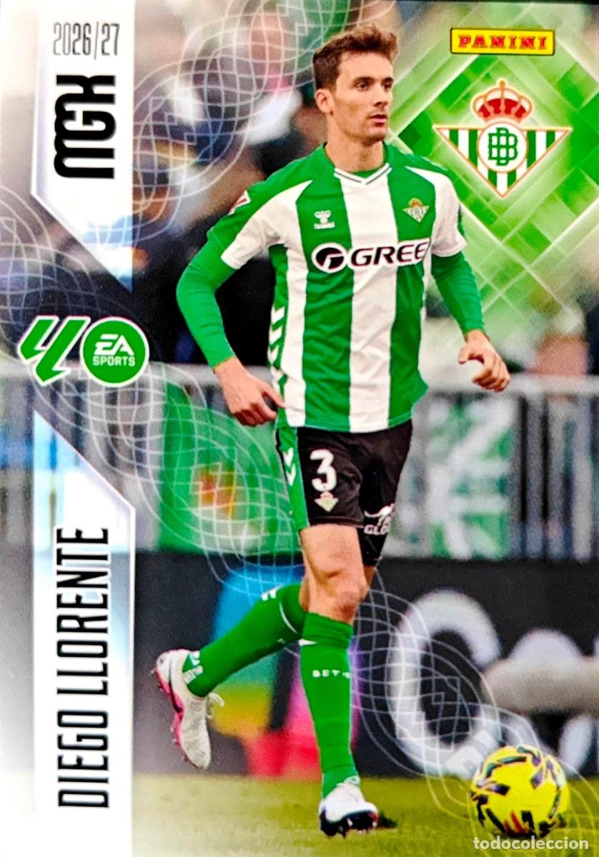 Cromos de f&uacute;tbol: 96 Diego Llorente - Real Betis - PANINI Megacracks MGK 2026 2027 26 27