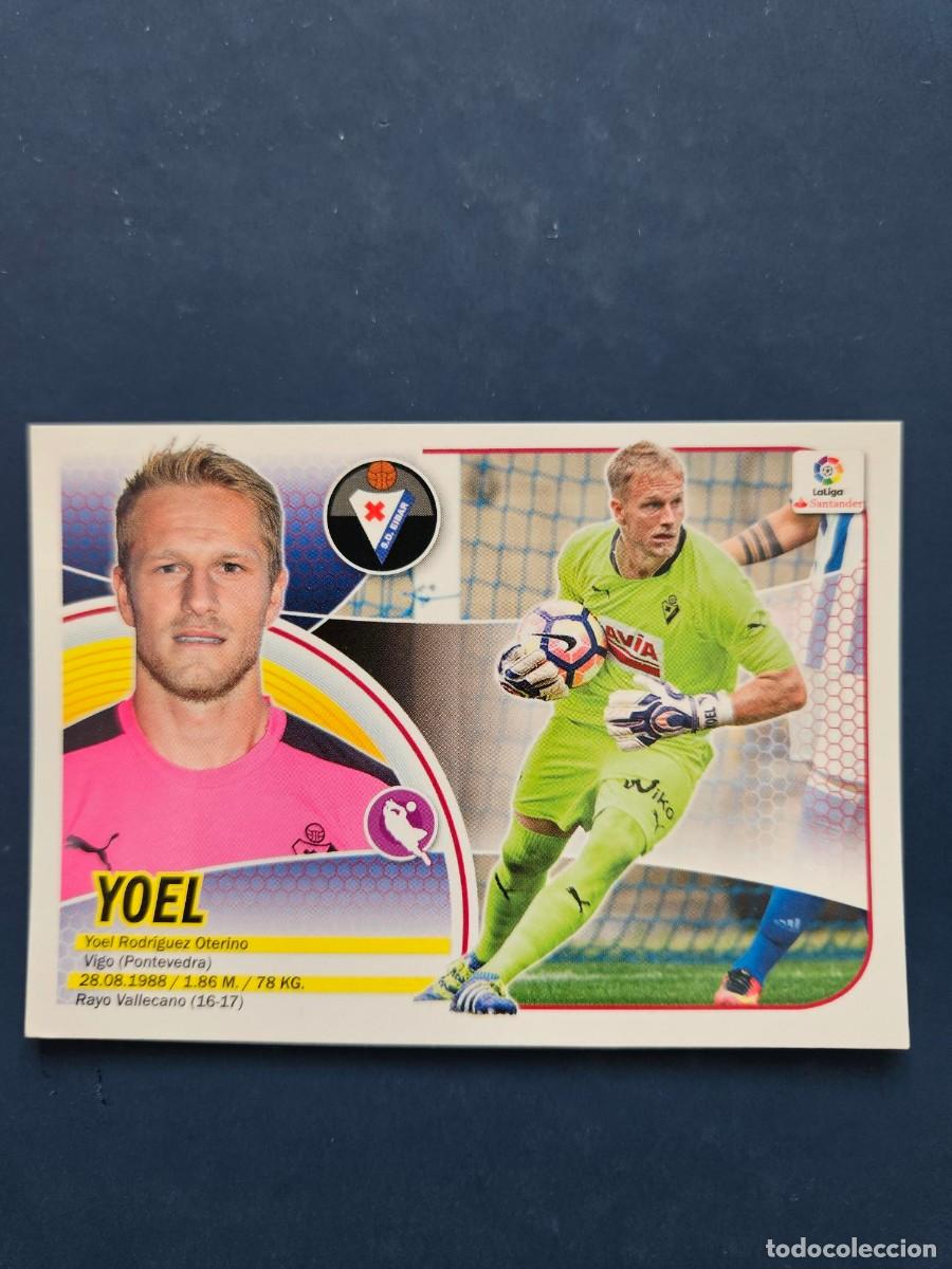 Cromos de f&uacute;tbol: N&ordm; 2 YOEL EIBAR LOGO NUEVO LIGA ESTE 16 17 2016 2017 SIN PEGAR NUNCA PEGADO