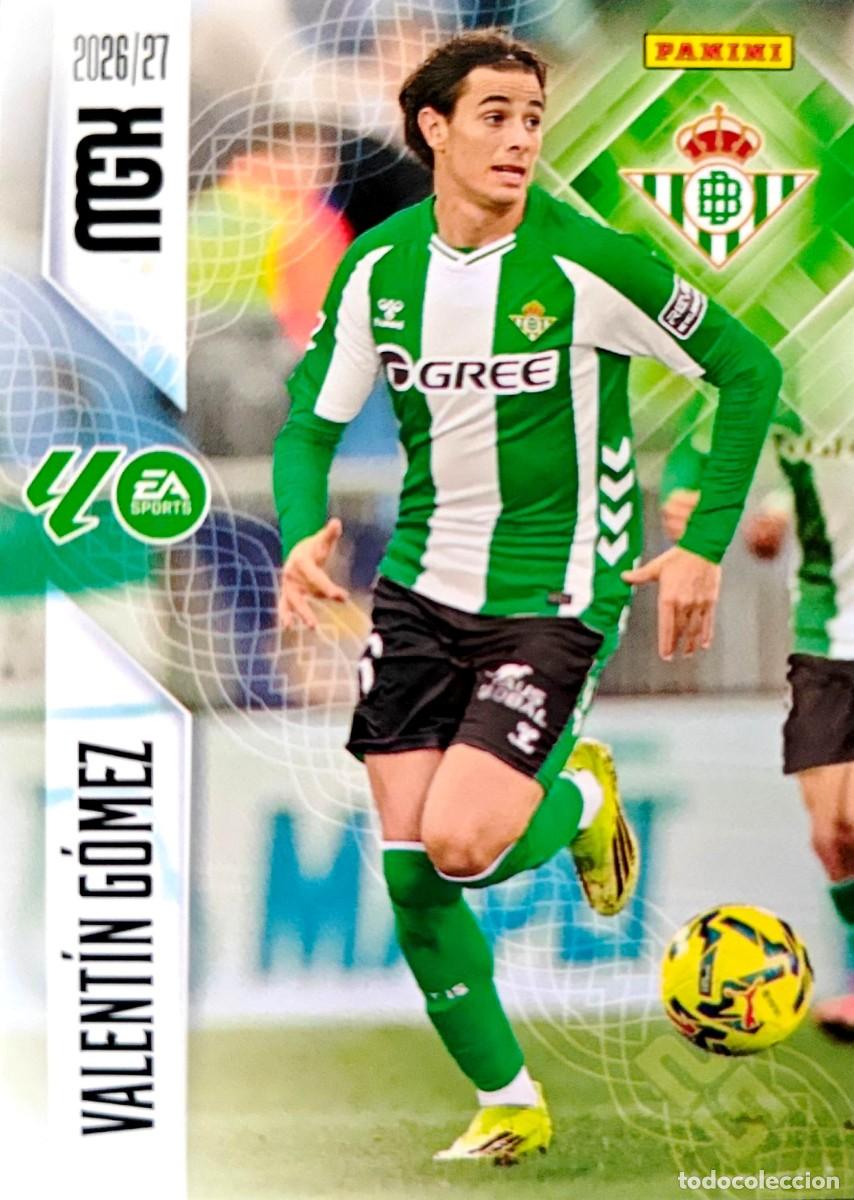 Cromos de f&uacute;tbol: 98 Valentin Gomez - Real Betis - PANINI Megacracks MGK 2026 2027 26 27