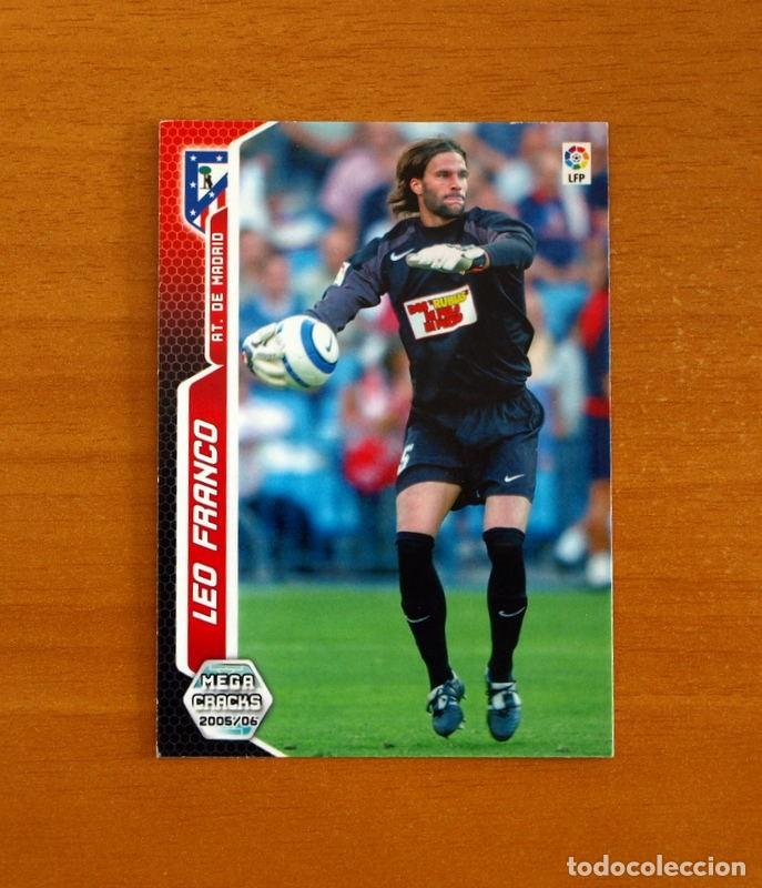 Cromos de f&uacute;tbol: Atl&eacute;tico de Madrid -N&ordm; 38 Leo Franco -Megacracks Las Fichas Liga 2005-2006-05-06 Mega Cracks Panini