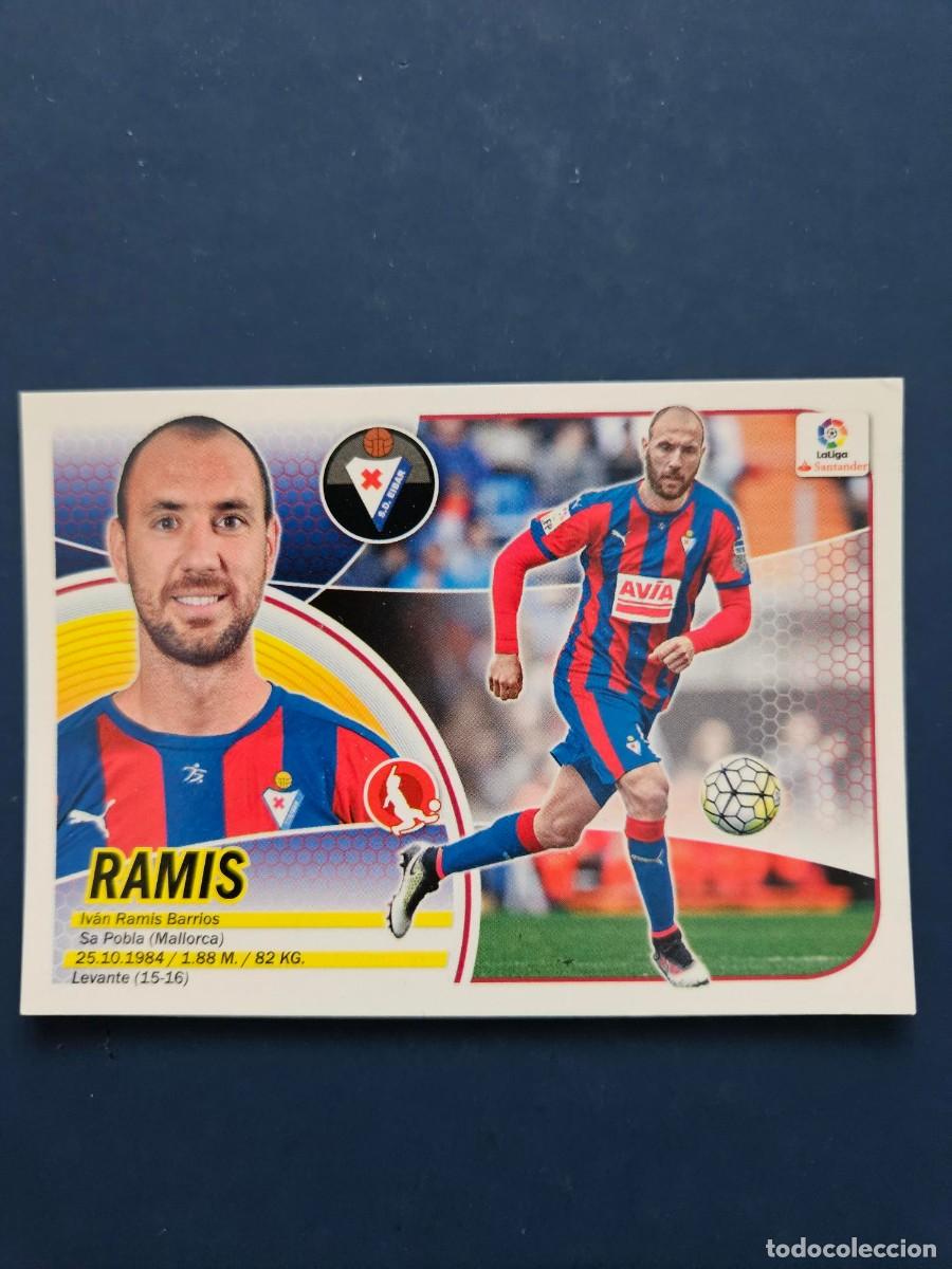 Cromos de f&uacute;tbol: N&ordm; 5 RAMIS EIBAR LOGO NUEVO LIGA ESTE 16 17 2016 2017 SIN PEGAR NUNCA PEGADO