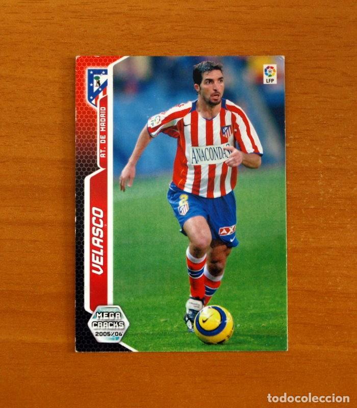 Cromos de f&uacute;tbol: Atl&eacute;tico de Madrid -N&ordm; 39 Velasco -Megacracks Las Fichas Liga 2005-2006-05-06 Mega Cracks Panini