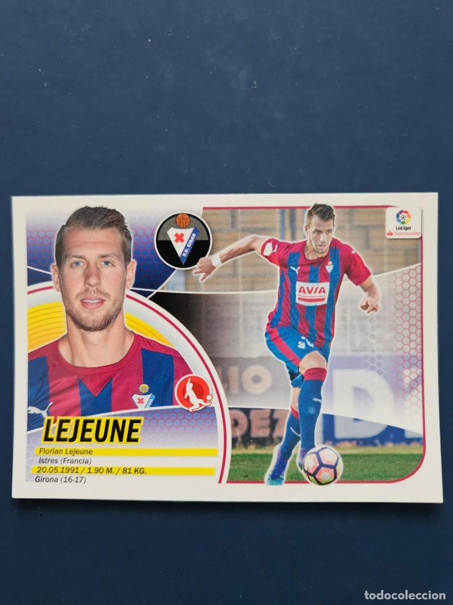 Cromos de f&uacute;tbol: N&ordm; 6 LEJEUNE EIBAR LOGO NUEVO LIGA ESTE 16 17 2016 2017 SIN PEGAR NUNCA PEGADO