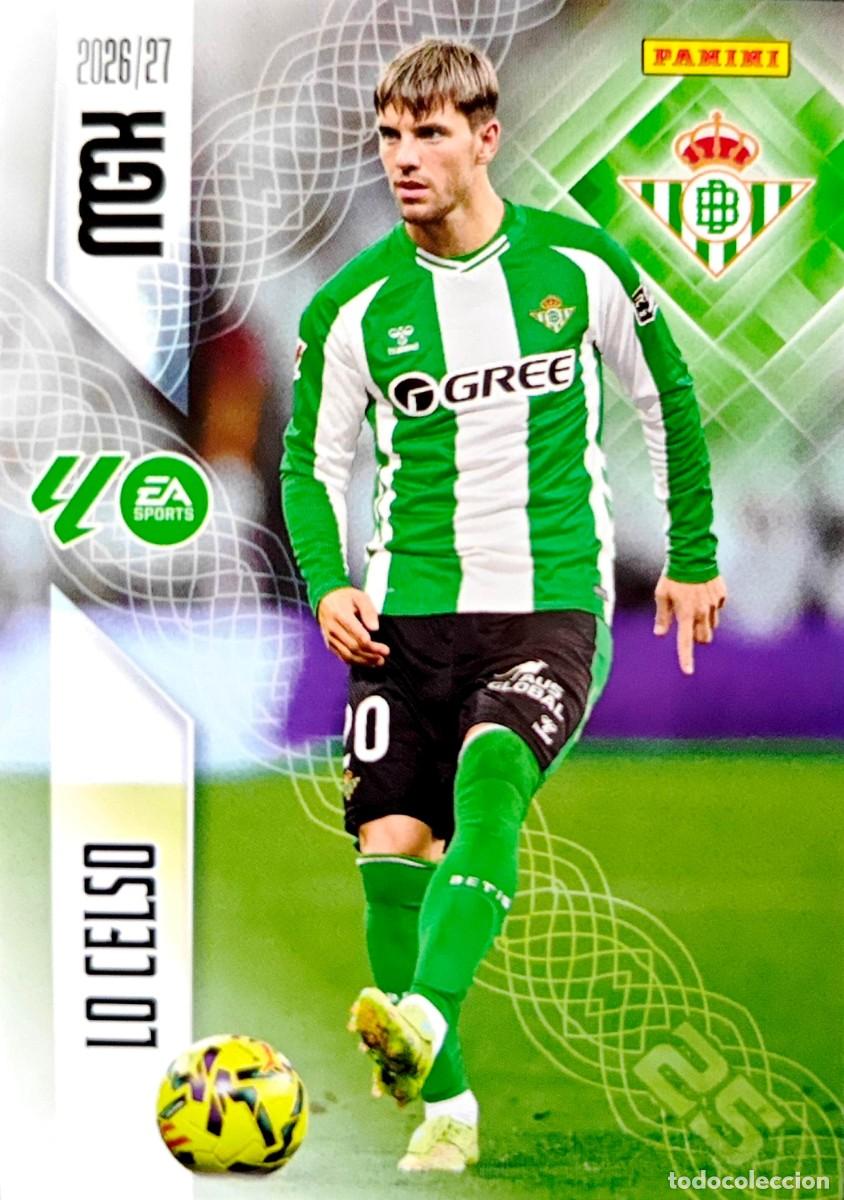 Cromos de f&uacute;tbol: 103 Giovani Lo Celso - Real Betis - PANINI Megacracks MGK 2026 2027 26 27
