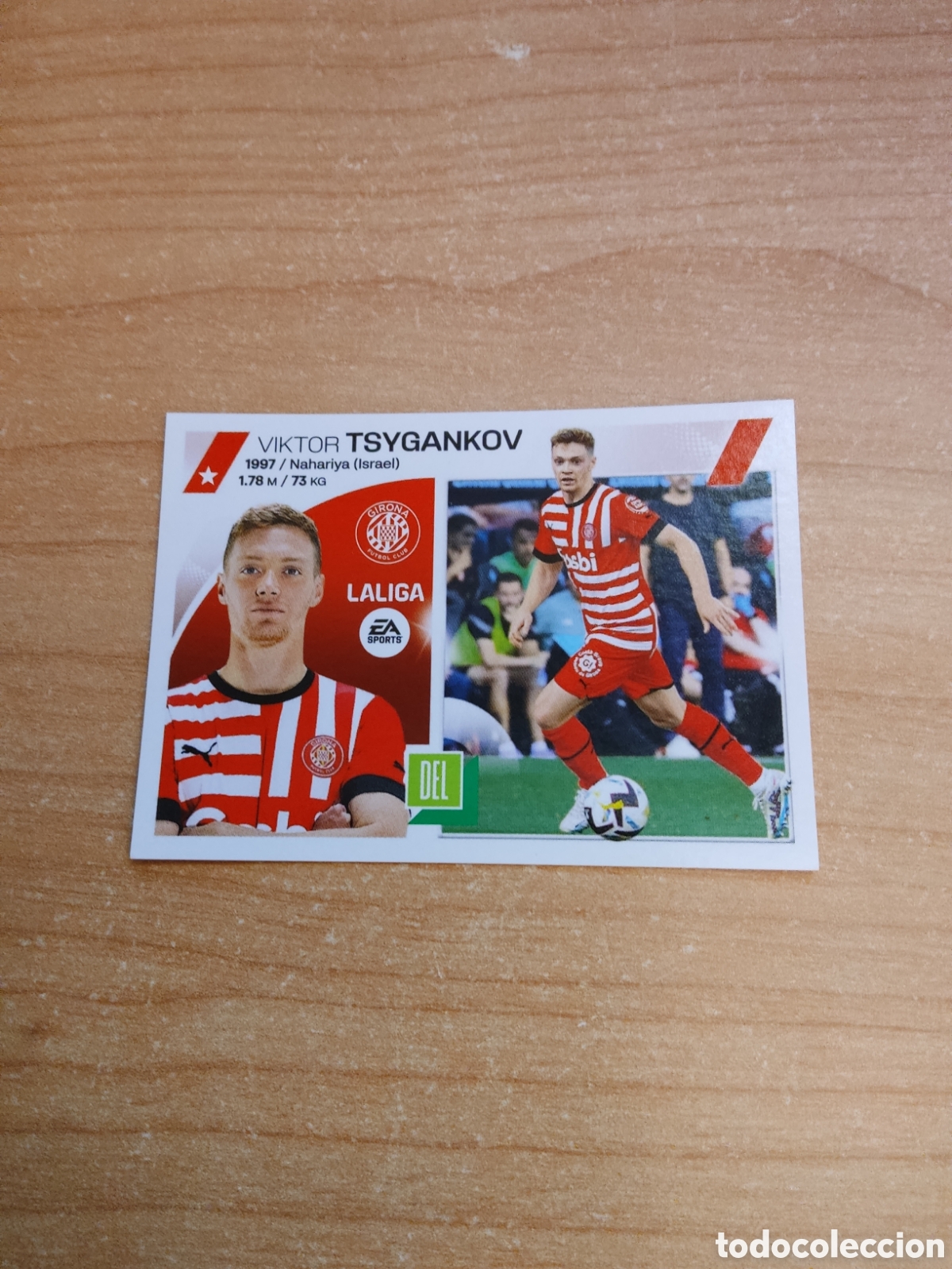 Cromos de f&uacute;tbol: 18 TSYGANKOV GIRONA LIGA ESTE 2023 2024