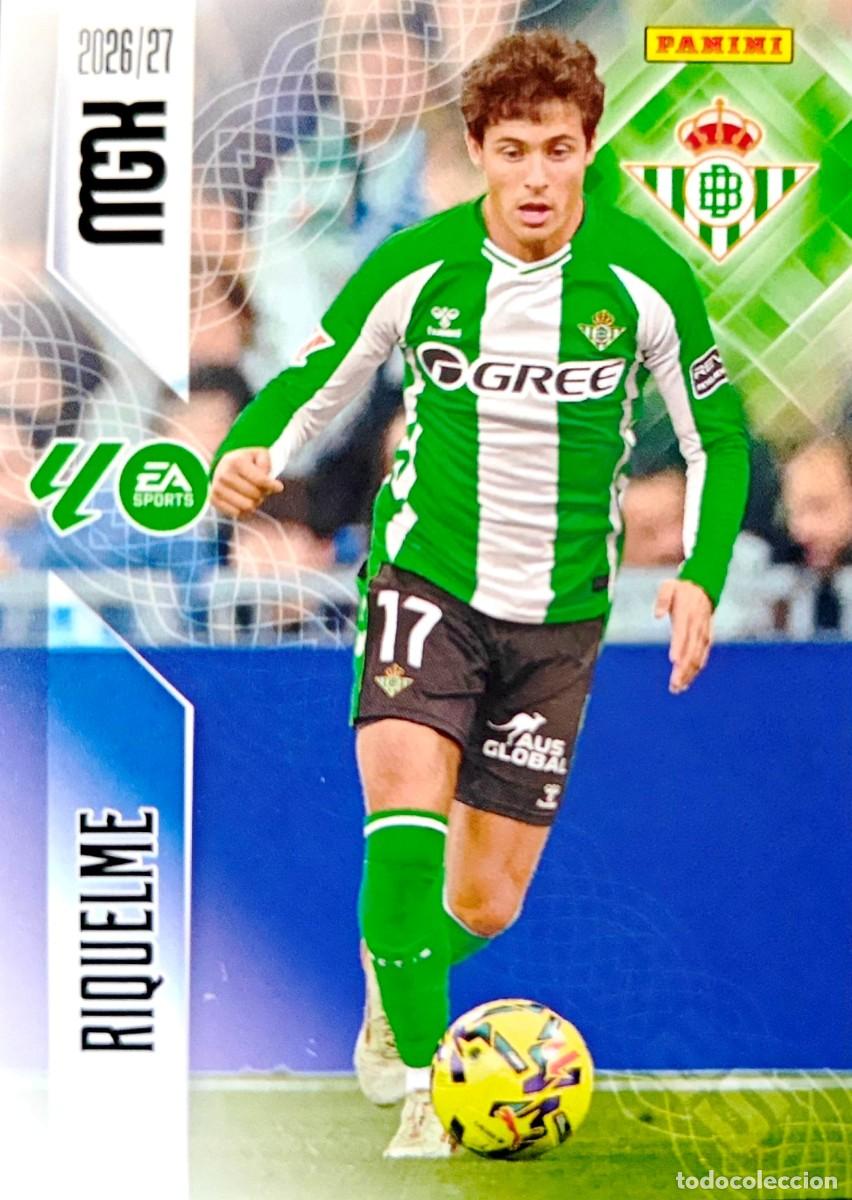 Cromos de f&uacute;tbol: 105 Rodrigo Riquelme - Real Betis - PANINI Megacracks MGK 2026 2027 26 27