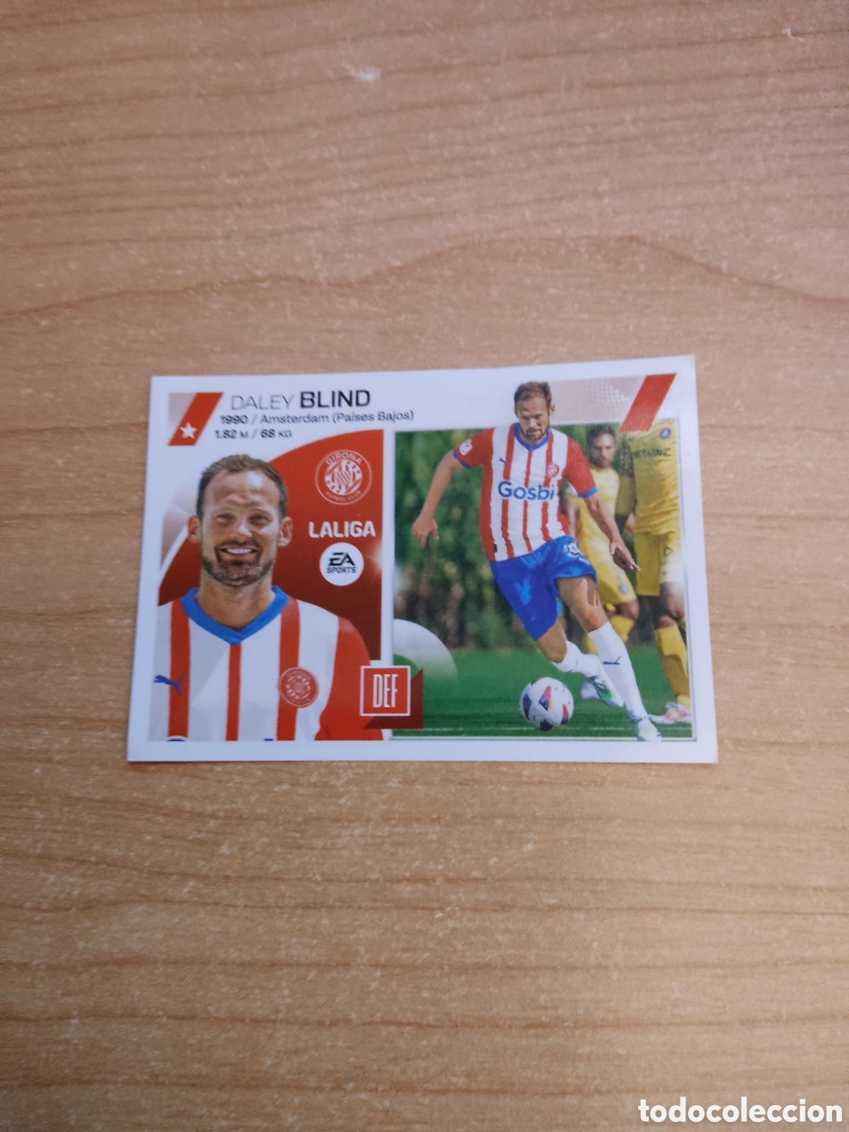 Cromos de f&uacute;tbol: 11 BLIND GIRONA ULTIMO FICHAJE LIGA ESTE 2023 2024