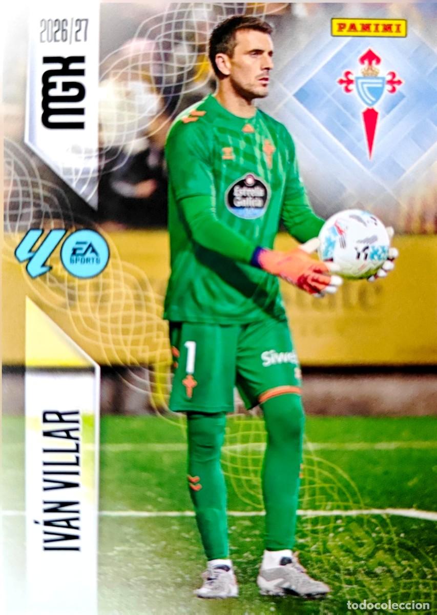 Cromos de f&uacute;tbol: 111 Ivan Villar - Real Club Celta de Vigo - PANINI Megacracks MGK 2026 2027 26 27
