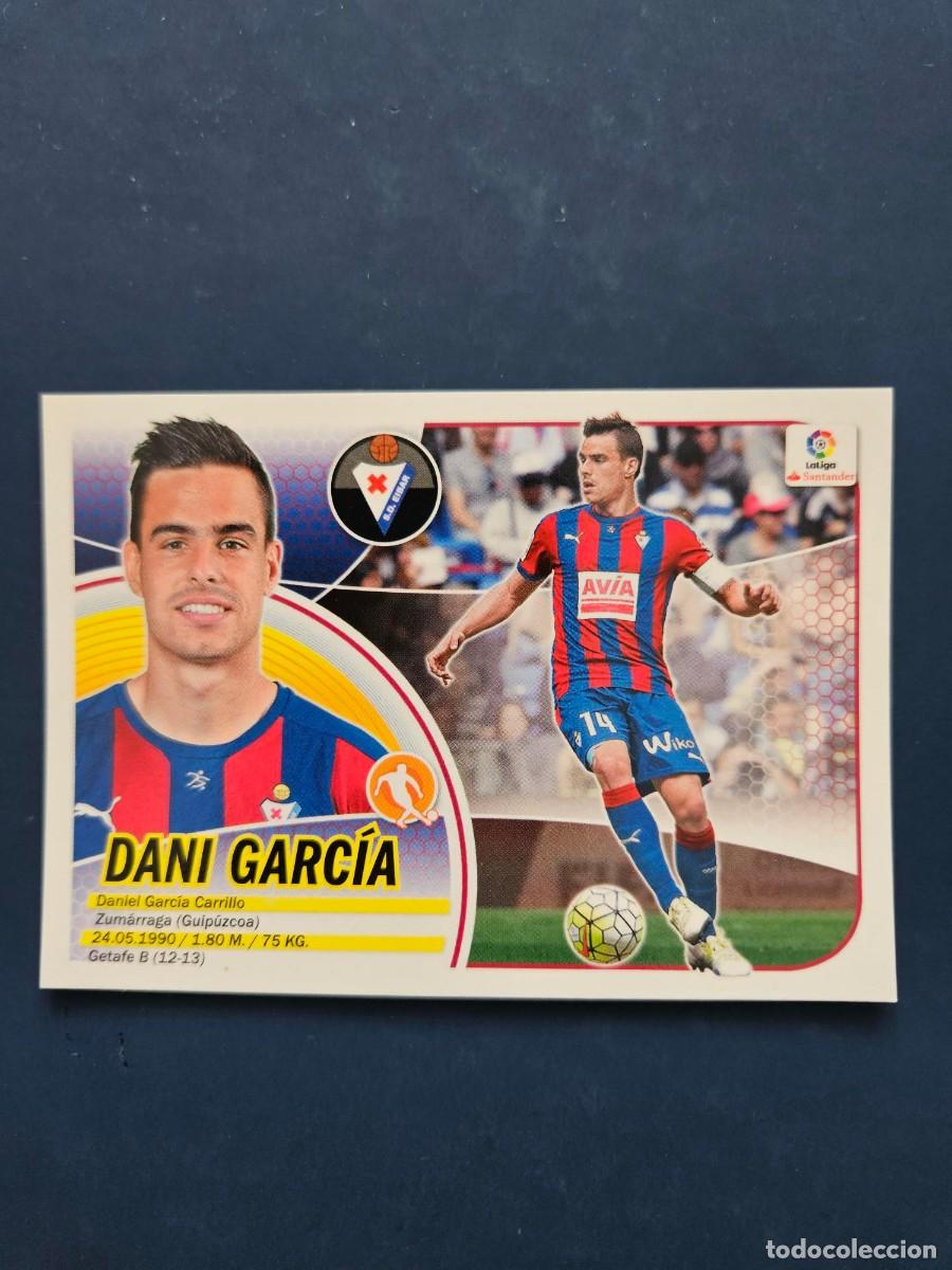 Cromos de f&uacute;tbol: N&ordm; 9 DANI GARCIA EIBAR LOGO NUEVO LIGA ESTE 16 17 2016 2017 SIN PEGAR NUNCA PEGADO