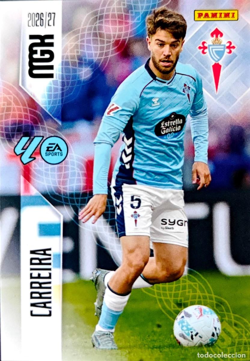 Cromos de f&uacute;tbol: 117 Sergio Carreira - Real Club Celta de Vigo - PANINI Megacracks MGK 2026 2027 26 27