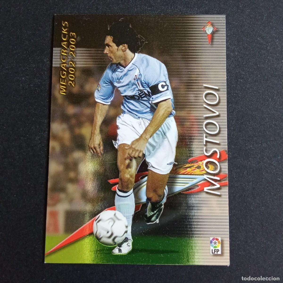 Cromos de f&uacute;tbol: 373 MOSTOVOI CELTA LIGA 2002 2003 02 03 MEGAFICHAS PANINI
