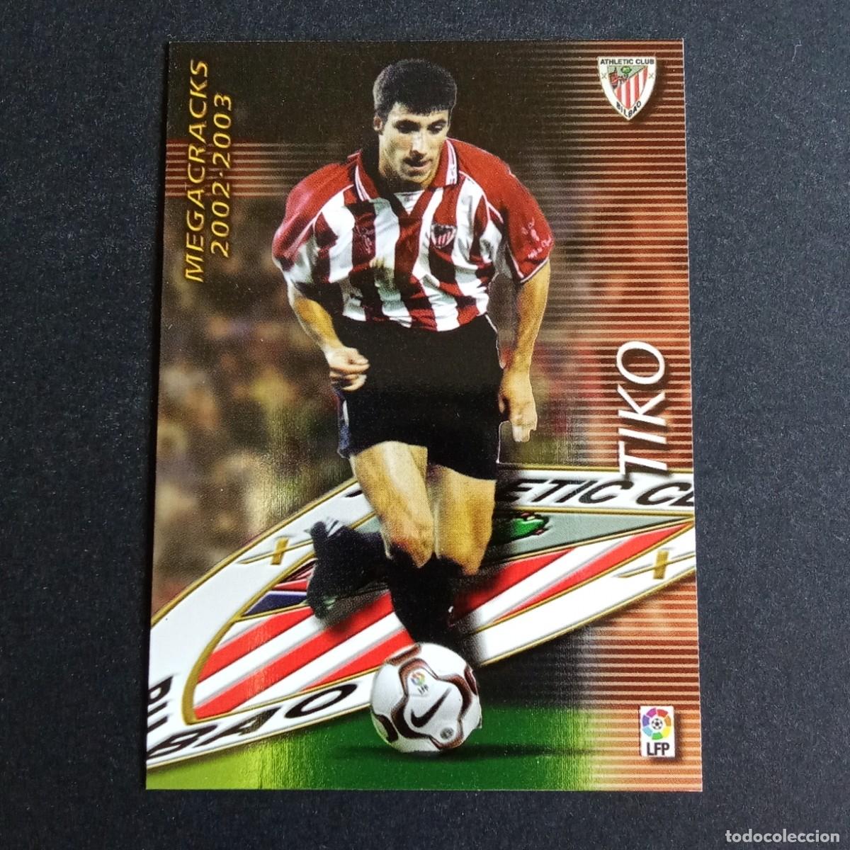 Figurine di Calcio: 374 TIKO ATHLETIC BILBAO LIGA 2002 2003 02 03 MEGAFICHAS PANINI