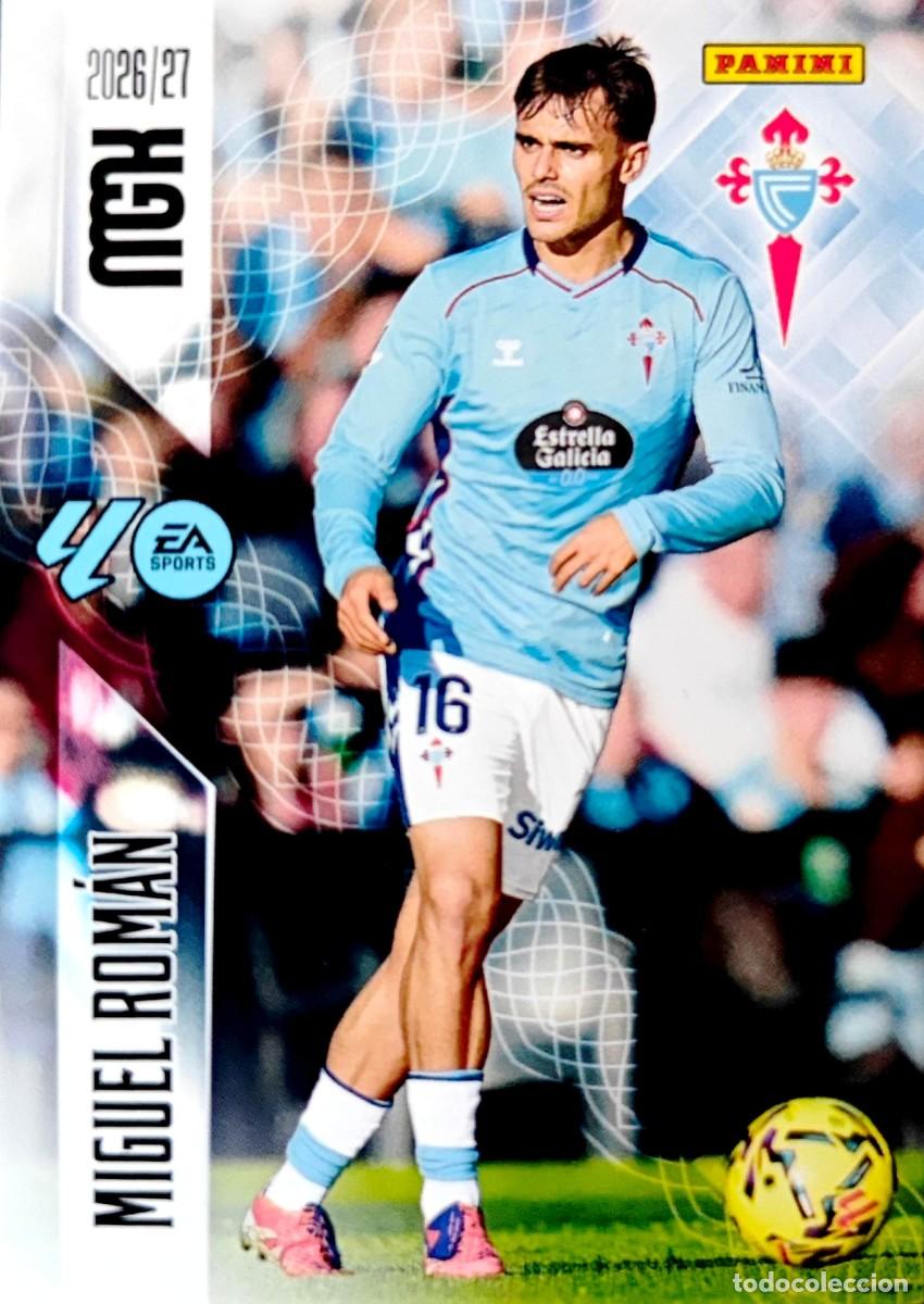 Figurine di Calcio: 119 Miguel Roman - Real Club Celta de Vigo - PANINI Megacracks MGK 2026 2027 26 27