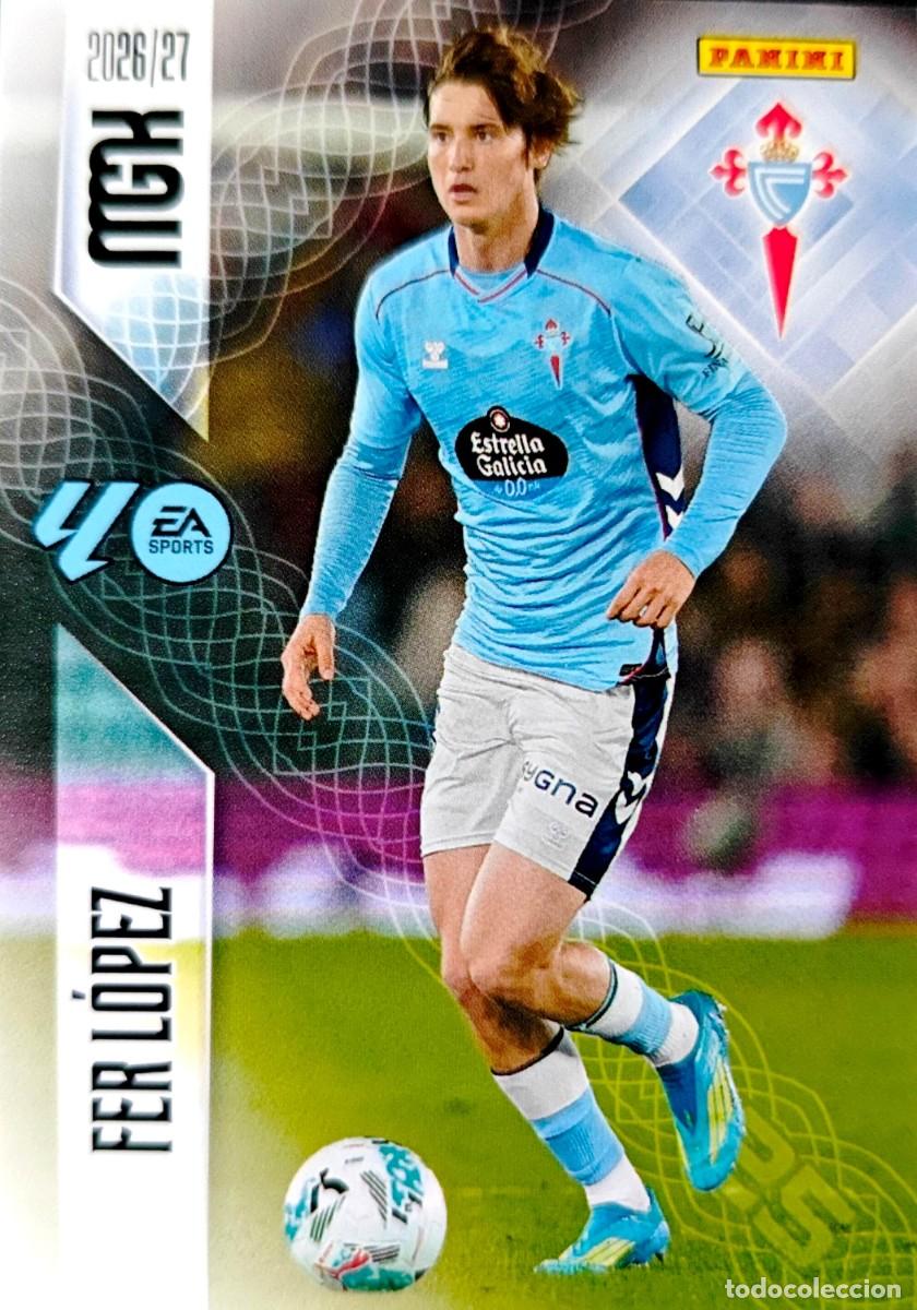 Figurine di Calcio: 121 Fer Lopez - Real Club Celta de Vigo - PANINI Megacracks MGK 2026 2027 26 27