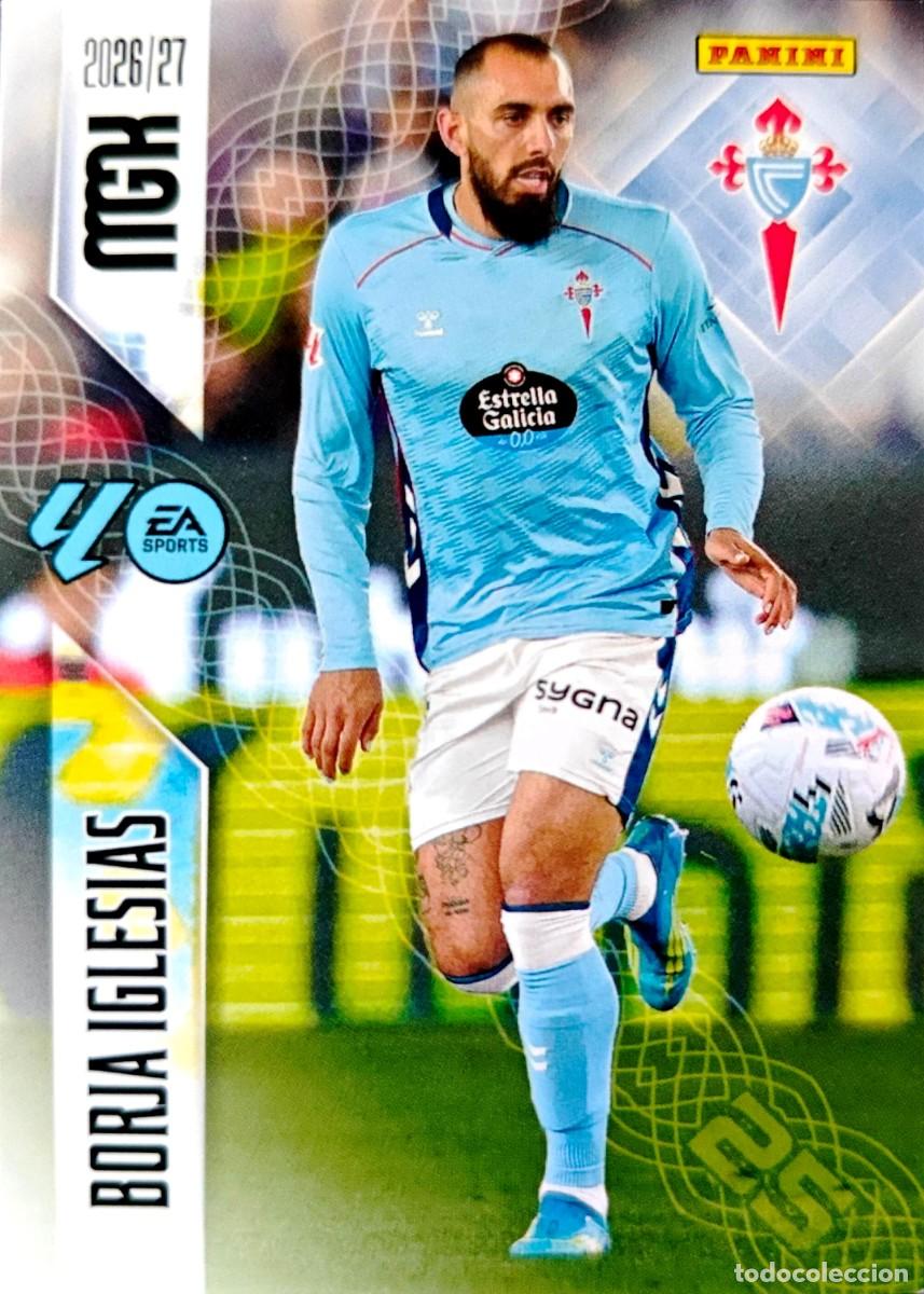 Cromos de f&uacute;tbol: 125 Borja Iglesias - Real Club Celta de Vigo - PANINI Megacracks MGK 2026 2027 26 27