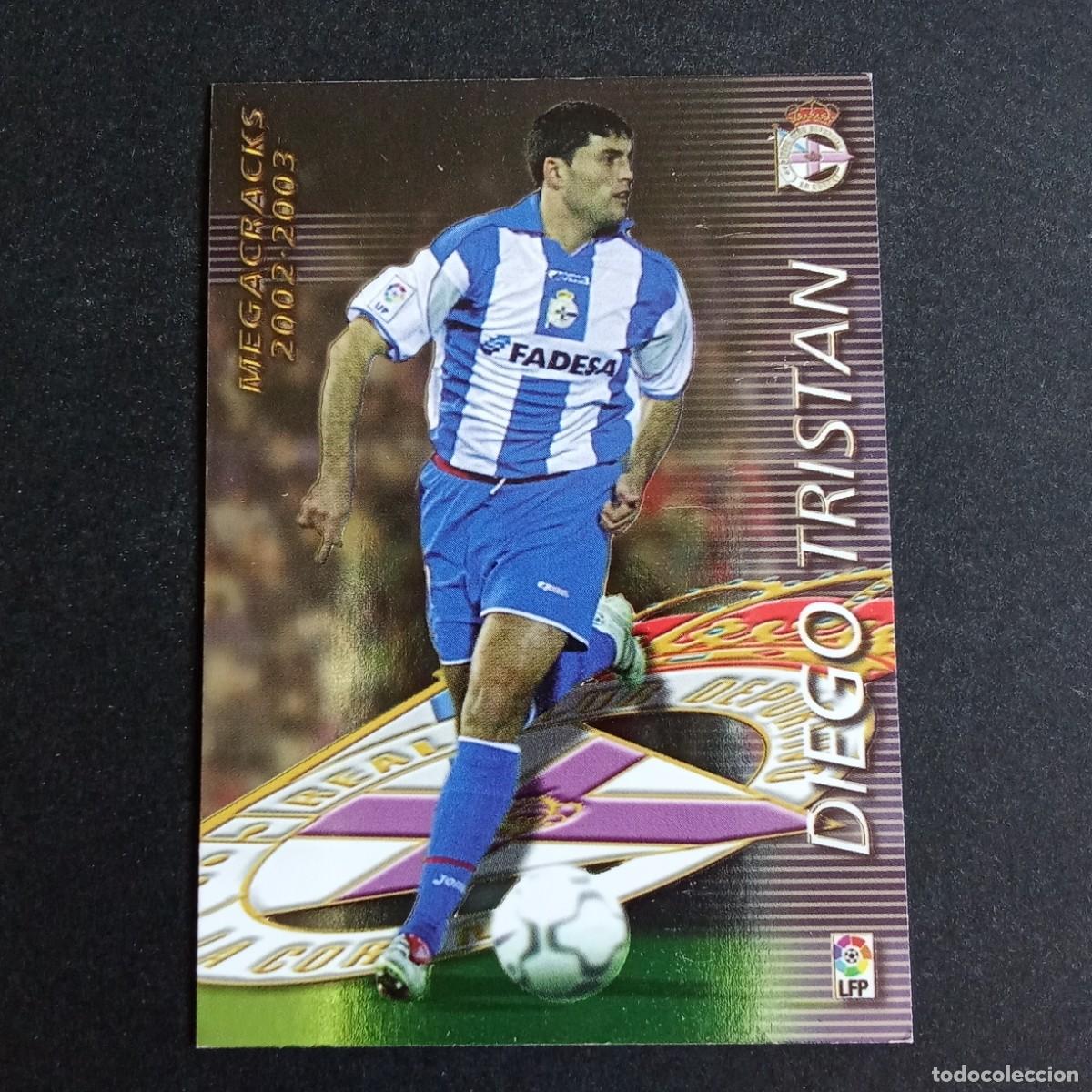 Cromos de f&uacute;tbol: 383 DIEGO TRISTAN DEPORTIVO CORU&Ntilde;A LIGA 2002 2003 02 03 MEGAFICHAS PANINI