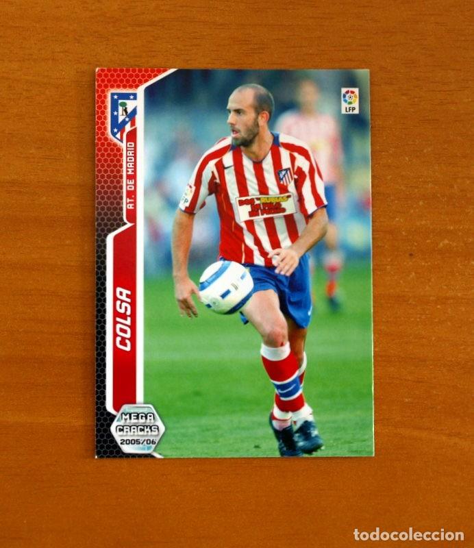 Cromos de f&uacute;tbol: Atl&eacute;tico de Madrid -N&ordm; 47 Colsa -Megacracks Las Fichas Liga 2005-2006-05-06 Mega Cracks Panini
