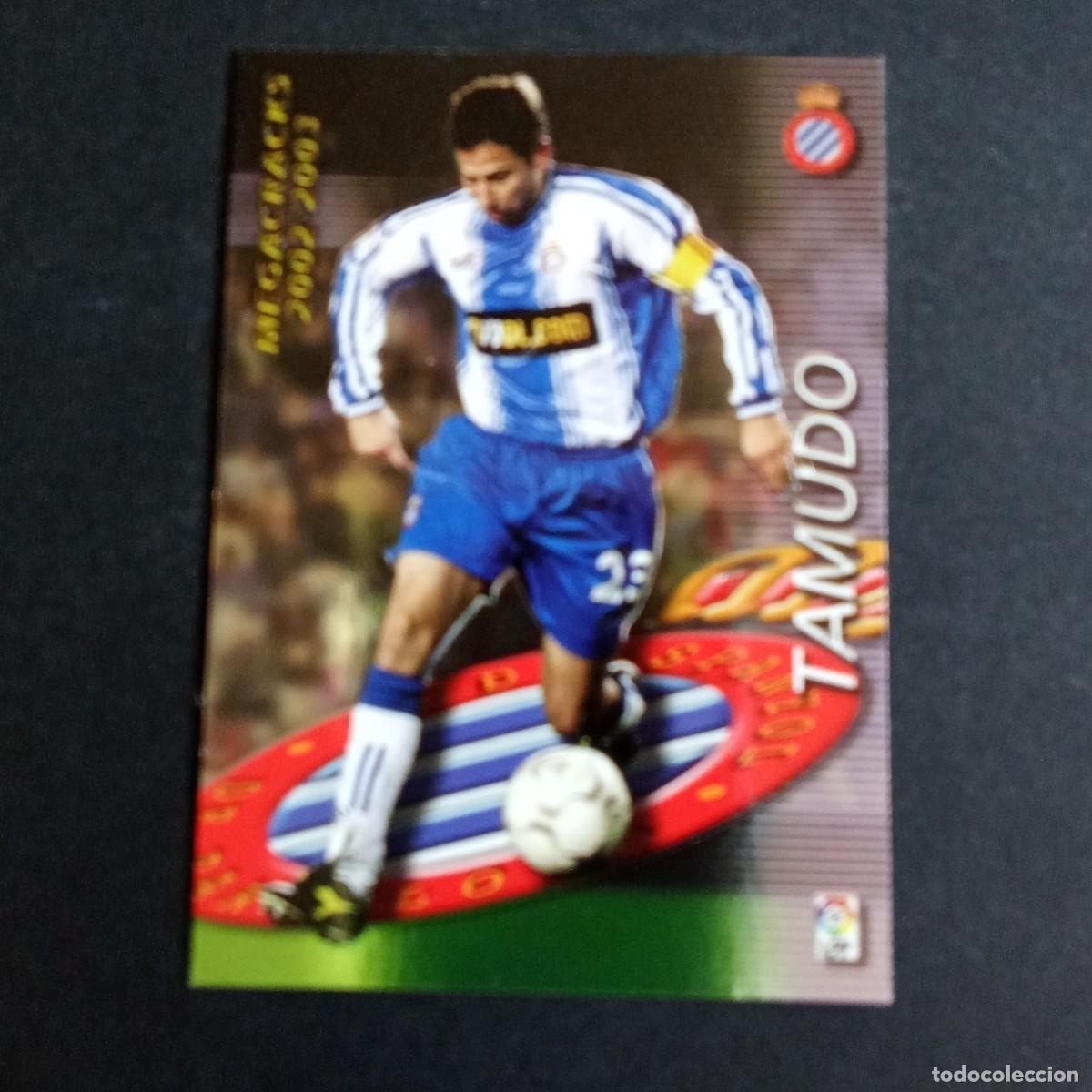 Cromos de f&uacute;tbol: 384 TAMUDO ESPANYOL LIGA 2002 2003 02 03 MEGAFICHAS PANINI