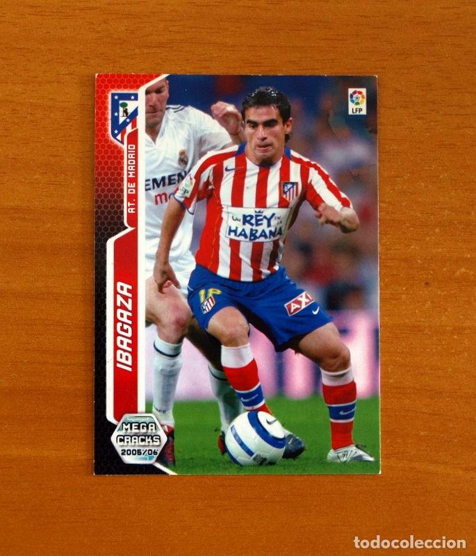 Cromos de f&uacute;tbol: Atl&eacute;tico de Madrid -N&ordm; 48 Ibagaza -Megacracks Las Fichas Liga 2005-2006-05-06 Mega Cracks Panini
