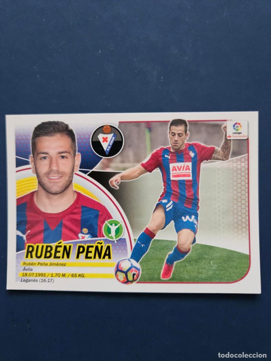 Cromos de Futebol: N&ordm; 14 RUBEN PE&Ntilde;A EIBAR LOGO NUEVO LIGA ESTE 16 17 2016 2017 SIN PEGAR NUNCA PEGADO