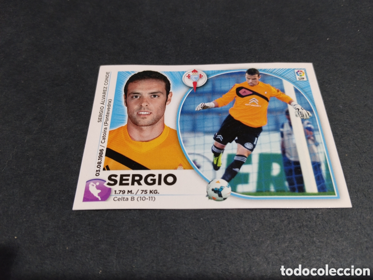 Cromos de Futebol: Cromo futbol 2014-15 Sergio, Celta