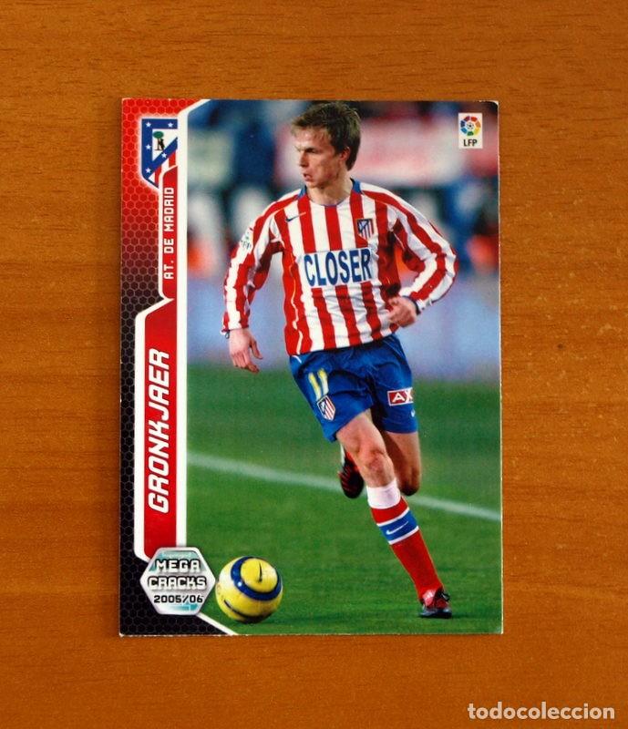 Cartes &agrave; collectionner de Football: Atl&eacute;tico Madrid -N&ordm; 50 Gronkjaer-Baja-Megacracks Las Fichas Liga 2005-2006-05-06 Mega Cracks Panini