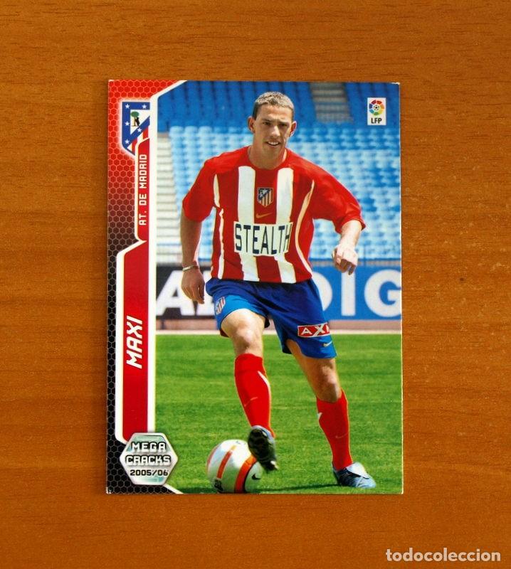 Cromos de f&uacute;tbol: Atl&eacute;tico de Madrid -N&ordm; 51 Maxi -Megacracks Las Fichas Liga 2005-2006-05-06 Mega Cracks Panini