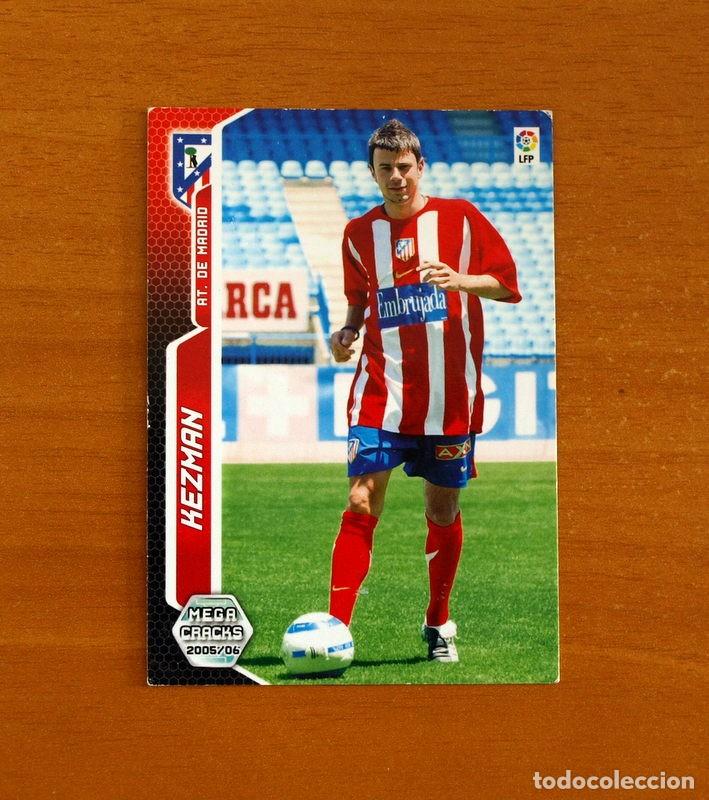 Cromos de f&uacute;tbol: Atl&eacute;tico de Madrid -N&ordm; 54 Kezman -Megacracks Las Fichas Liga 2005-2006-05-06 Mega Cracks Panini