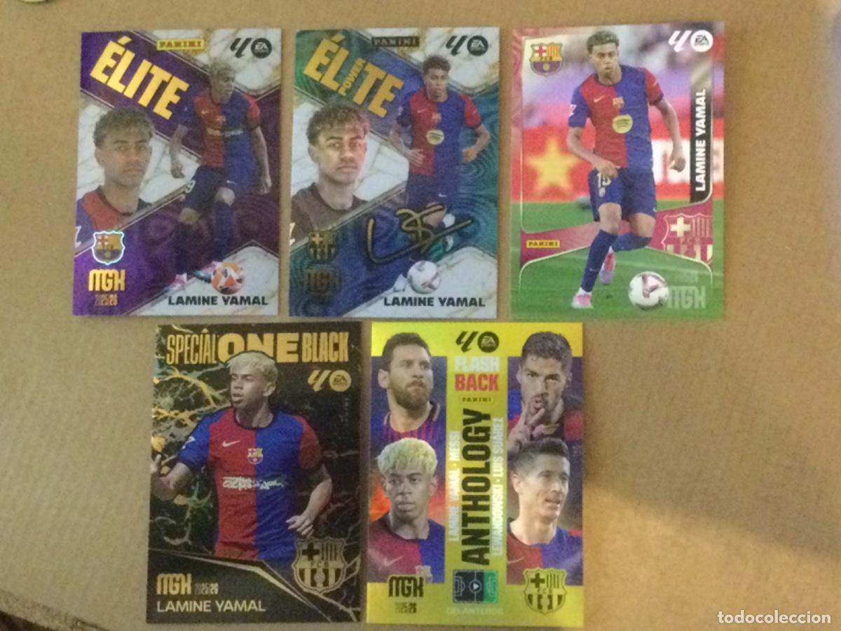 Figurine di Calcio: Cromos megacracks 2025-26 lamine yamal, coleccion