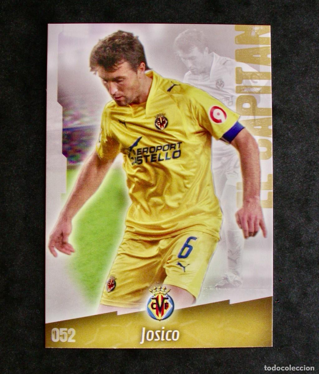 Cromos de f&uacute;tbol: 52 JOSICO / BAJA / MATE VILLARREAL / FICHAS DE LA LIGA 2008 2009 08 09 / MUNDICROMO