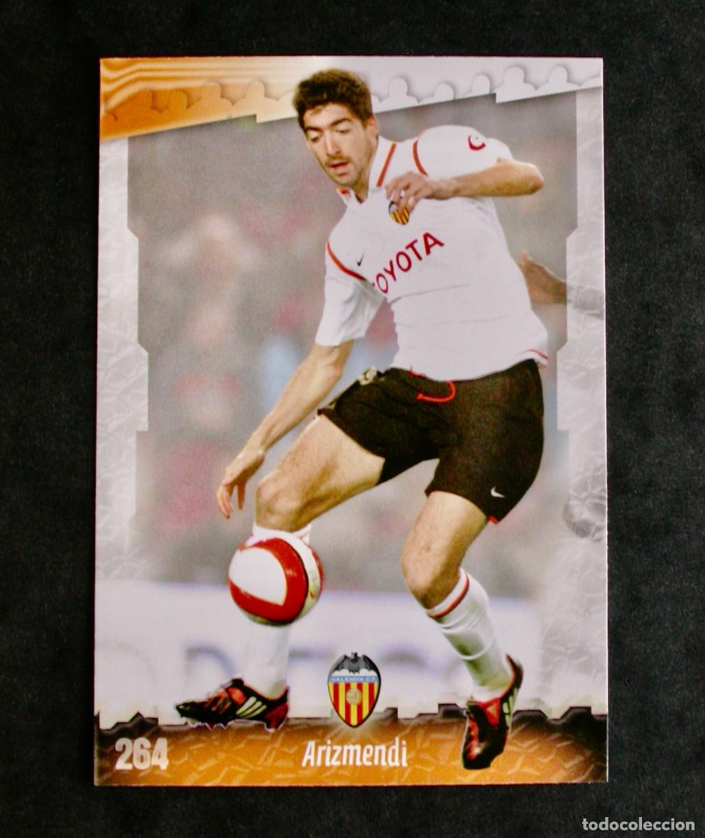 Cromos de f&uacute;tbol: 264 ARIZMENDI / BAJA / VALENCIA / FICHAS DE LA LIGA 2008 2009 08 09 / MUNDICROMO