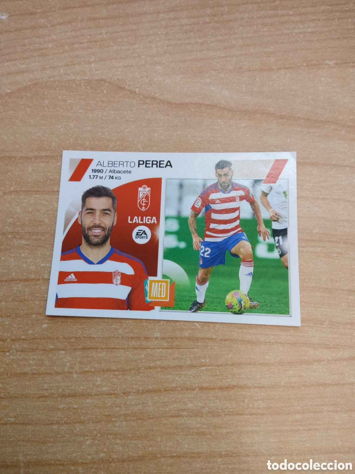 Cromos de f&uacute;tbol: 15 BIS PEREA GRANADA LIGA ESTE 2023 2024
