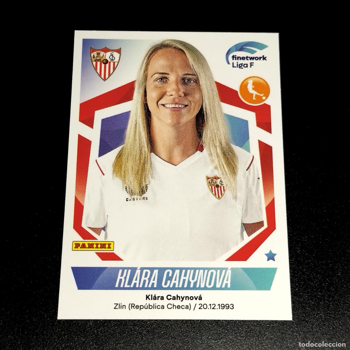 Cromos de f&uacute;tbol: N&ordm; 264 KLARA CAHYNOVA SEVILLA CROMOS FINETWORK LIGA F FEMENINA PANINI 2022 2023 22 23