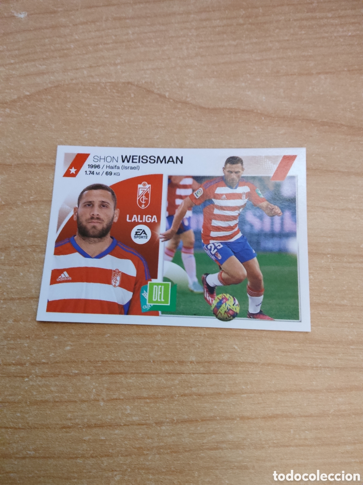Cromos de f&uacute;tbol: 19 WEISSMAN GRANADA LIGA ESTE 2023 2024