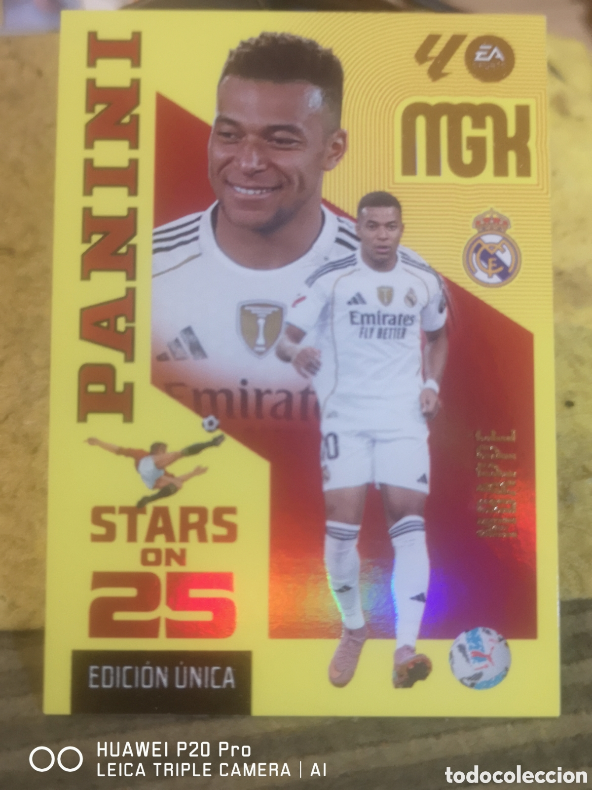 Cromos de f&uacute;tbol: MEGACRACKS 2026 27 CARD 25 ANIVERSARIO EDICION LIMITADA 450 MBAPPE - REAL MADRID