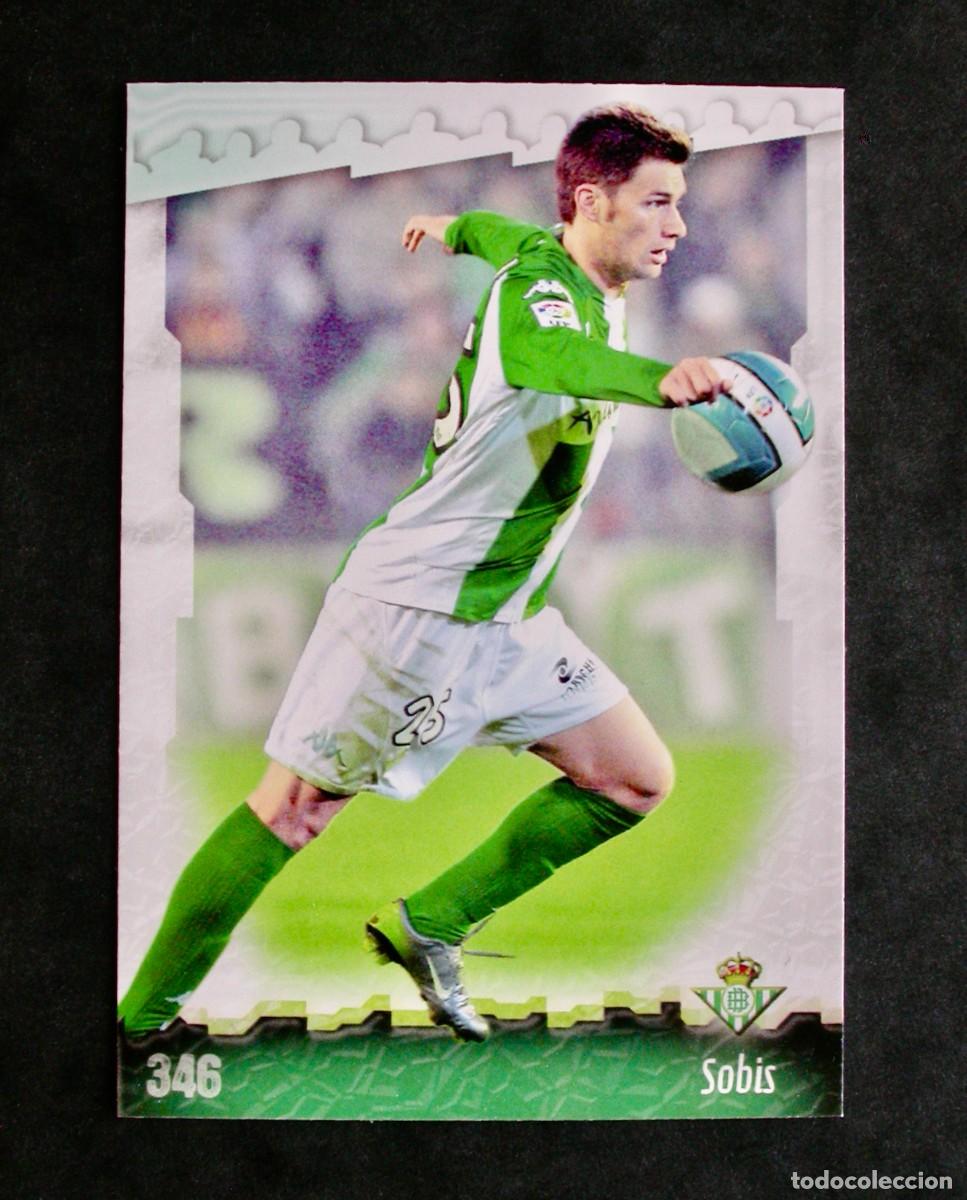 Cromos de f&uacute;tbol: 346 SOBIS / BAJA / BETIS / FICHAS DE LA LIGA 2008 2009 08 09 / MUNDICROMO