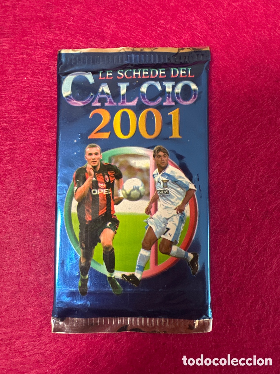 Fu&szlig;ball-Sticker: SOBRE SIN ABRIR CALCIO 2001 MUNDICROMO TRADING CARDS