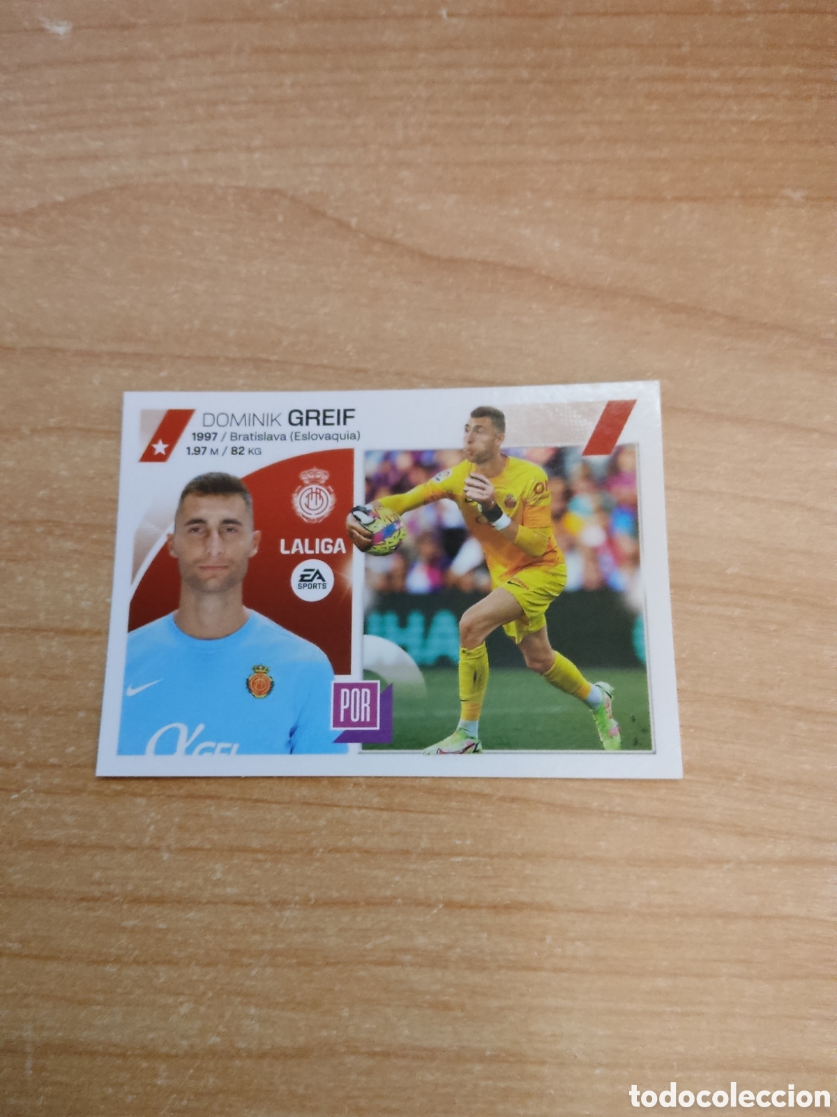 Fu&szlig;ball-Sticker: 4 GREIF MALLORCA LIGA ESTE 2023 2024