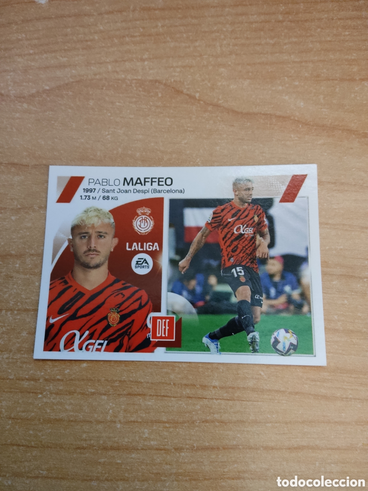 Fu&szlig;ball-Sticker: 5 A MAFFEO MALLORCA LIGA ESTE 2023 2024