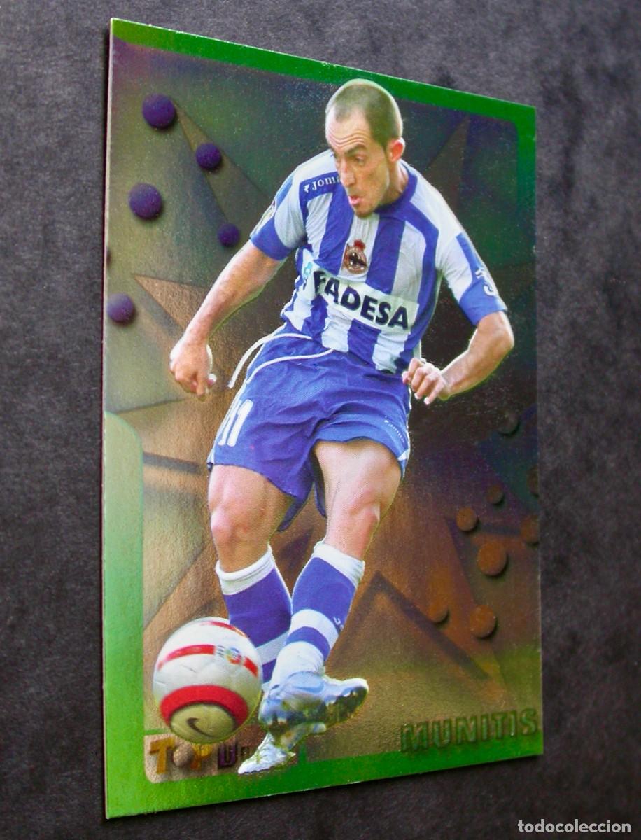 Cromos de f&uacute;tbol: PEDRO MUNITIS 166 TOP LIGA 2006 DE MUNDICROMO, BRILLO ESPEJO