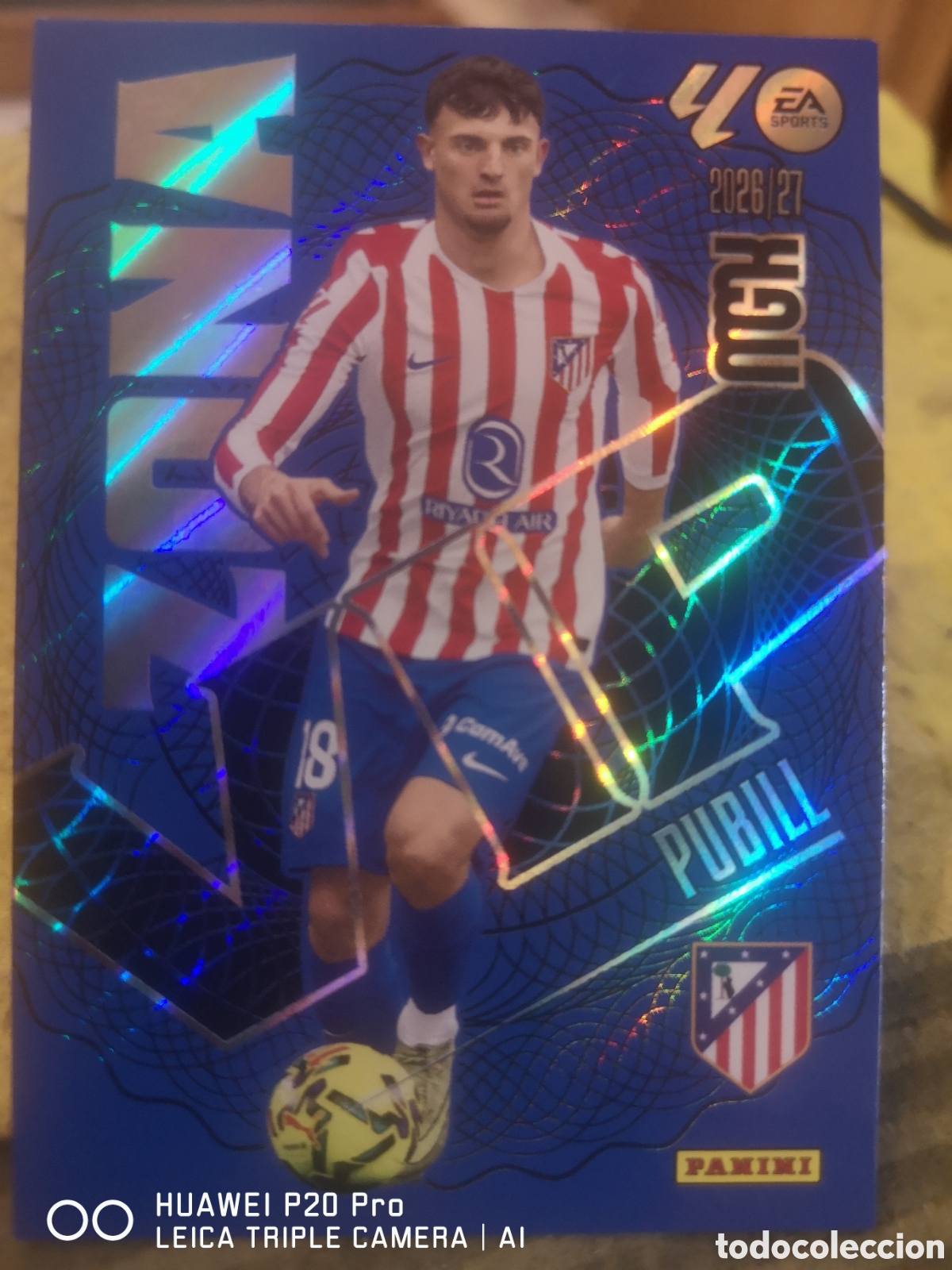 Cromos de f&uacute;tbol: MEGACRACKS 2026 27 ZONA VIP PUBILL 404 - ATLETICO DE MADRID 2026 2027