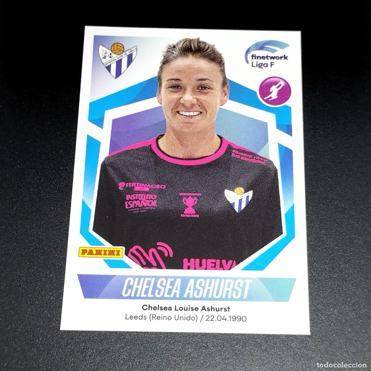 Cromos de f&uacute;tbol: N&ordm; 273 CHELSEA ASHURST SPORTING HUELVA CROMOS FINETWORK LIGA F FEMENINA PANINI 2022 2023 22 23