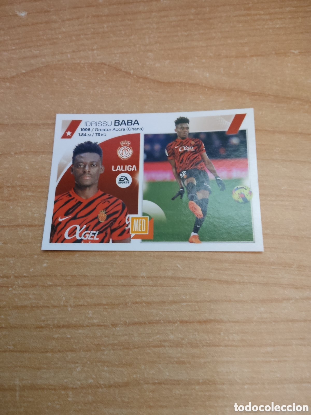 Cromos de f&uacute;tbol: 12 BABA MALLORCA LIGA ESTE 2023 2024
