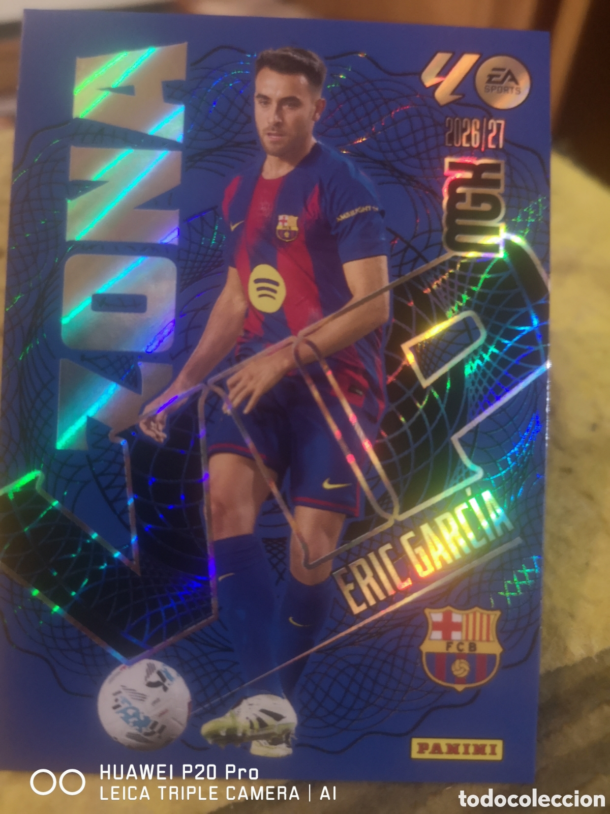 Cromos de f&uacute;tbol: MEGACRACKS 2026 27 ZONA VIP ERIC GARCIA 393 BARCELONA 2026 2027
